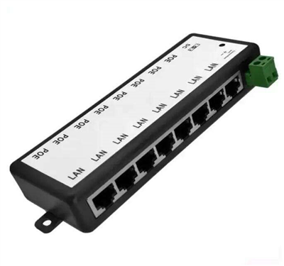 8-Port-PoE-Panel-Injektor